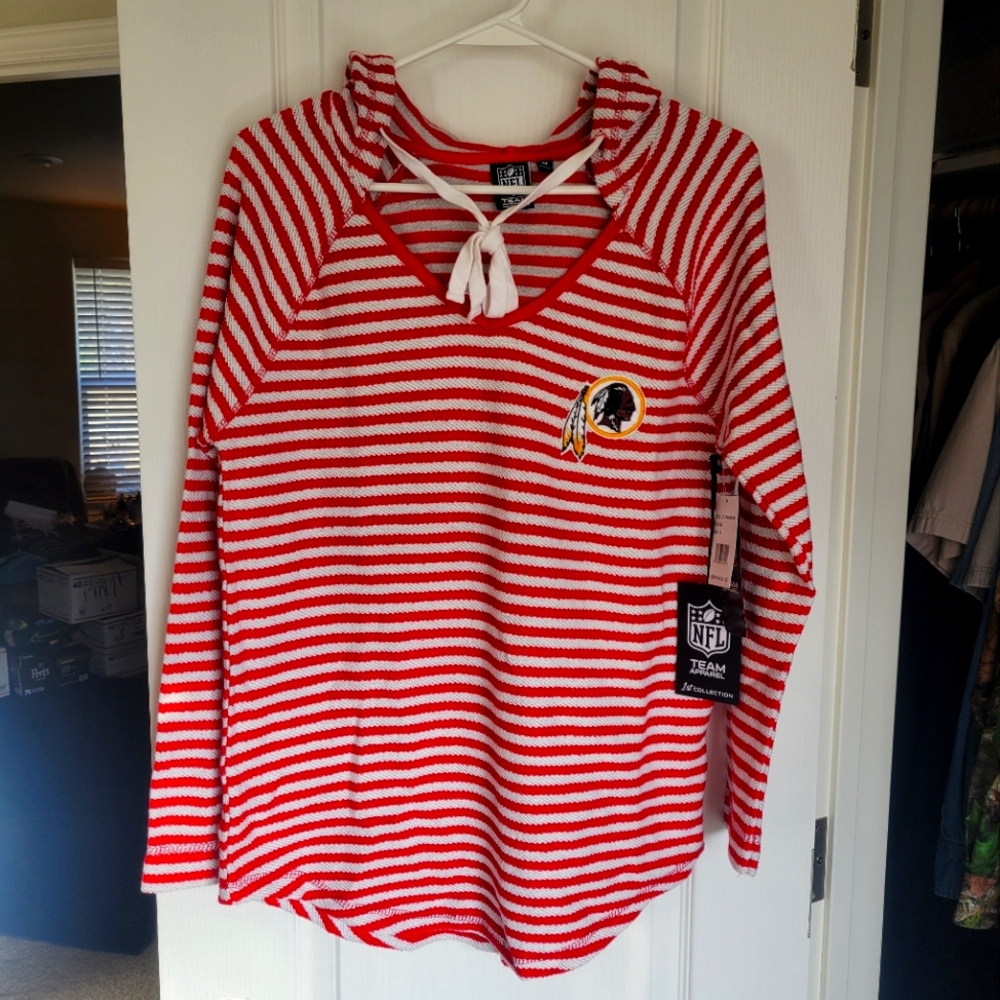 NFL Original Washington Redskins women's size medium hoodie. Pre name change